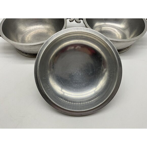 Guardian Service Hammered Aluminum Vintage 1940s Dutch Oven Cookware Set of 3 - Picture 11 of 14